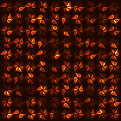 abstract background of triangles vector image