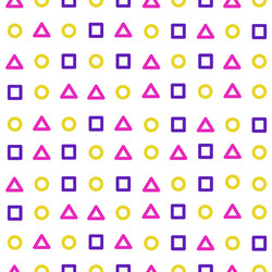Geometric Shape Pattern vector image
