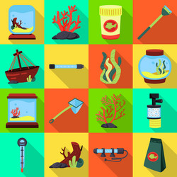 natural and hobicon set vector image