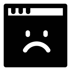 server down due to software issues vector image