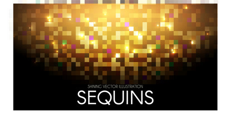 Shimmering Sequins Abstract Background vector image