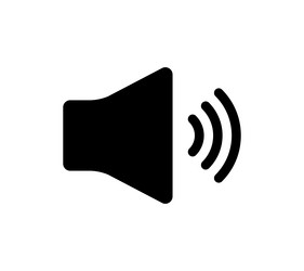 Sound volume icons isolated volume up down Vector Image