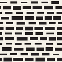 black and white irregular dashed lines pattern vector image