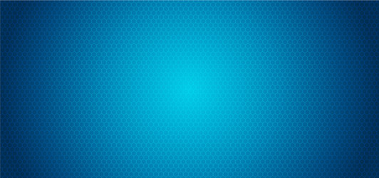 technology hexagon pattern blue background vector image