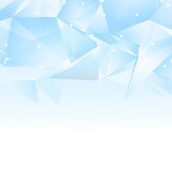 abstract background with connecting lines and dots vector image