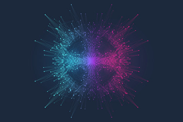 ai banner concept in the digital style generative vector image