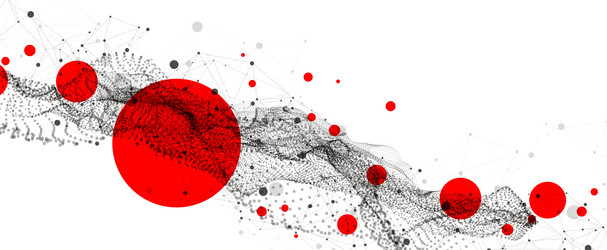 Abstract Particle Liquid Flow vector image