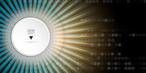 digital technology world business virtual concept vector image