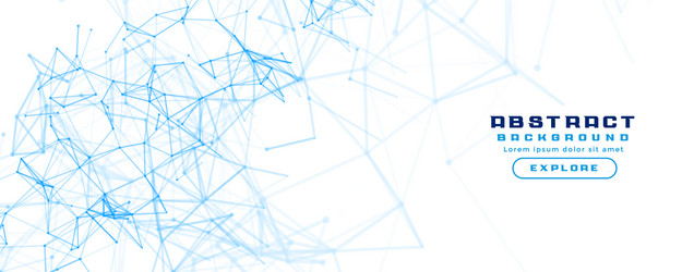 Abstract Network Mesh Background vector image