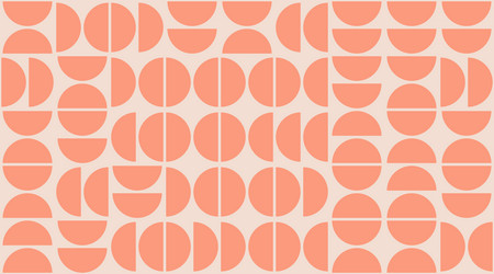 geometry minimalistic bauhaus pattern vector image