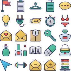 web and user interface isolated icon vector image