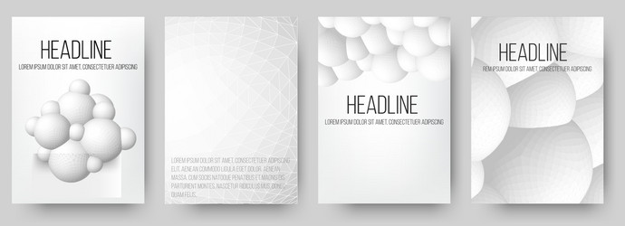 abstract 3d background with geometric design vector image