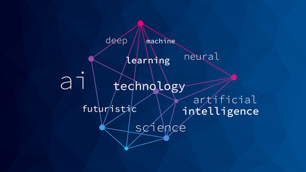 artificial intelligence ai technology vector image