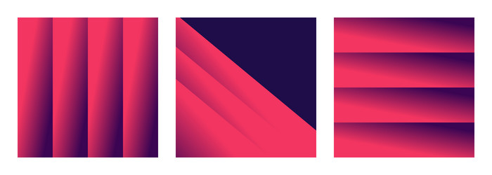 a set of templates for social networks website vector image
