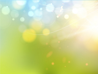Spring Nature Background vector image