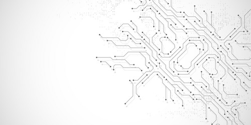 circuit board digital abstract background vector image