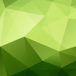 Abstract green tech low poly background Royalty Free Vector