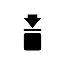 Stacking is prohibited signon cargo Royalty Free Vector
