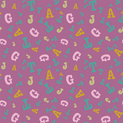 magenta seamless pattern background vector image