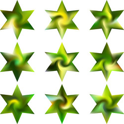 chromatic background in form a shape vector image