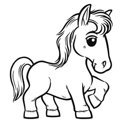 horse Vector Image