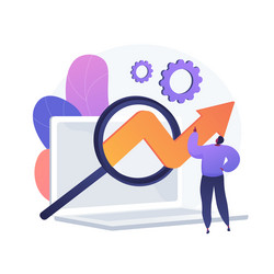 software testing concept metaphor vector image