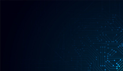 abstract technology geometric and connection vector image