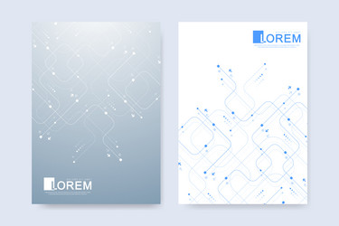Abstract Technology Circuit Pattern vector image