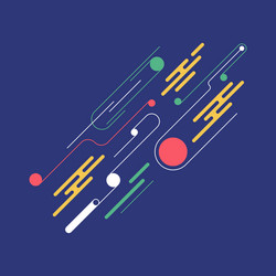 Diagonal Geometric Lines vector image