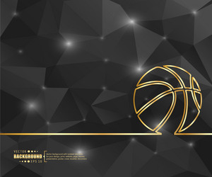 Dynamic Geometric Background vector image