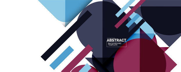clean minimal geometric abstract background vector image