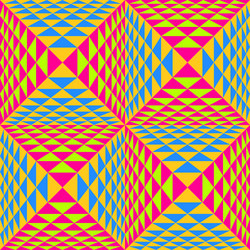 abstract geometrical 3d background seamless vector image