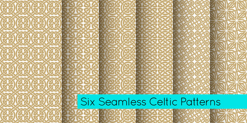 Icelandic inspired folk seamless pattern Vector Image