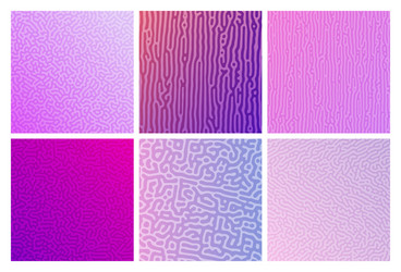 turing reaction colorful background vector image