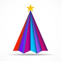 abstract background with colored dynamic waves vector image