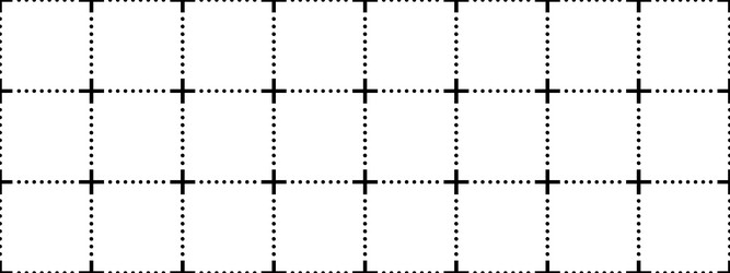 grid background pattern with lines and dots vector image