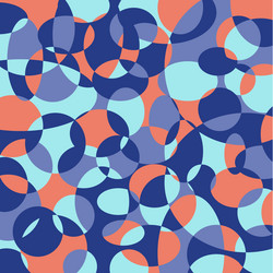 psychedelic square abstract background blue vector image
