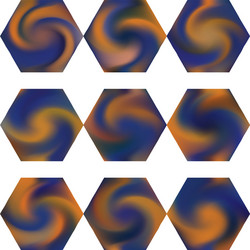 chromatic background in form a shape vector image