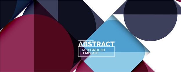 clean minimal geometric abstract background vector image