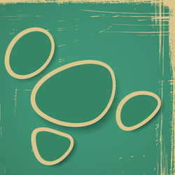 abstract style website template design frame vector image