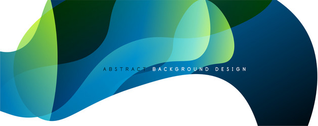 trendy simple fluid color gradient abstract vector image