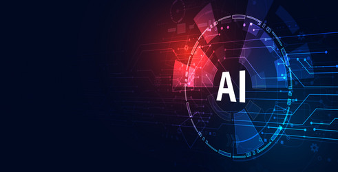 concept ai such as physical intelligence vector image
