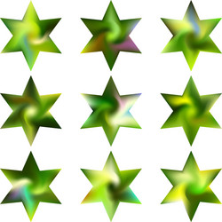 chromatic background in form a shape vector image