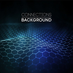 Network Connection Abstract Background vector image