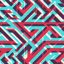 Retro 80s seamless pattern background Royalty Free Vector