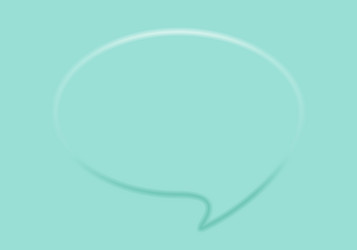 speech bubble big oval shape neumorphism style vector image