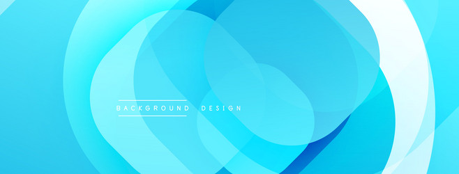abstract blue design features overlapping circles vector image