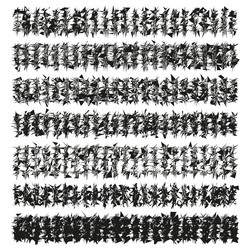 chaotic spiky form abstract black pattern sharp vector image