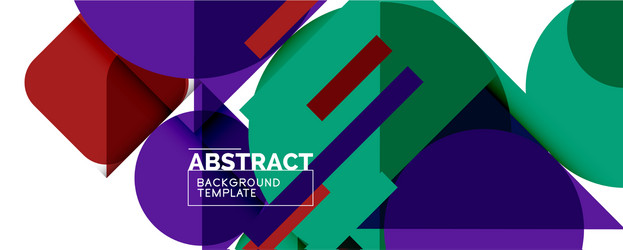 clean minimal geometric abstract background vector image