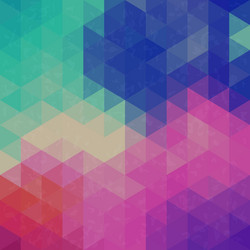 Vibrant Geometric Triangle Pattern vector image